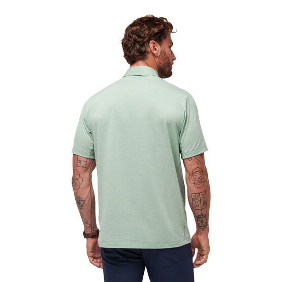 TravisMathew HEATER PRO Halbarm Polo oliv von TravisMathew