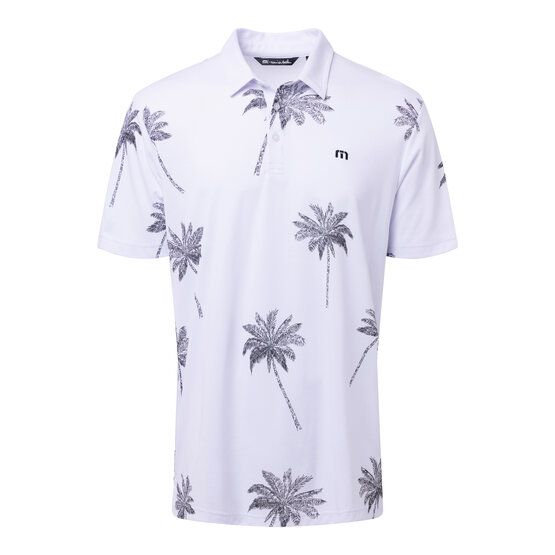TravisMathew MESIC Halbarm Polo weiß von TravisMathew
