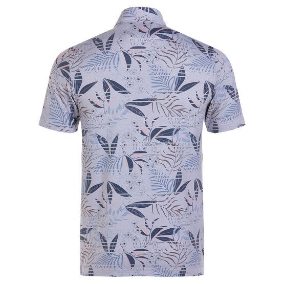 TravisMathew RIP CURRENT Halbarm Polo hellgrau melange von TravisMathew