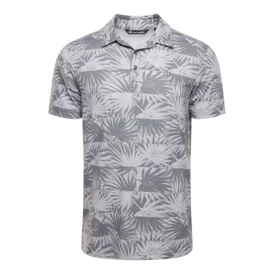 TravisMathew SIGN HERE Halbarm Polo hellgrau von TravisMathew