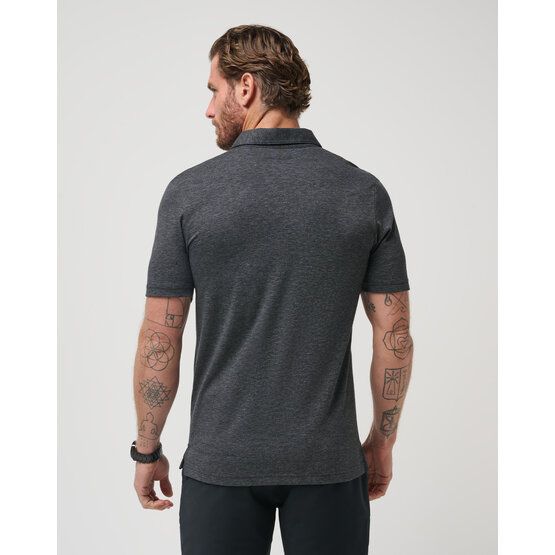 TravisMathew THE ZINNA Halbarm Polo schwarz von TravisMathew
