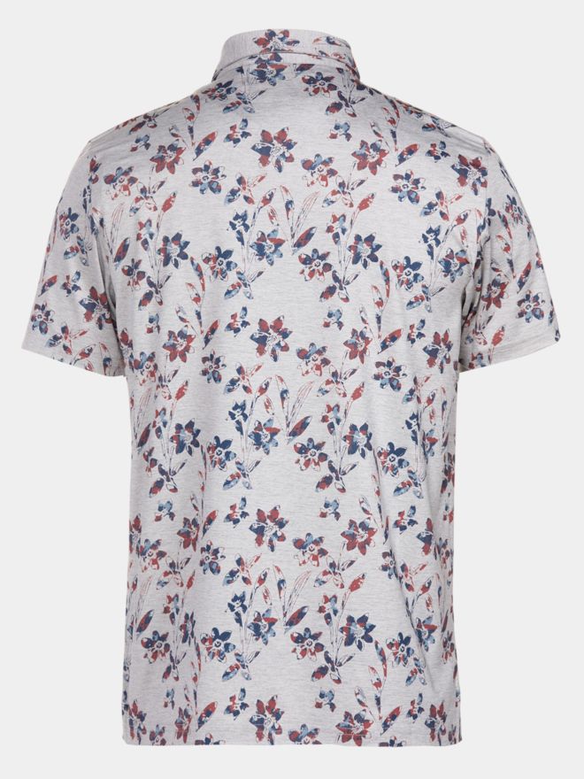 TravisMathew UNLIMITED ACCESS Halbarm Polo hellgrau von TravisMathew