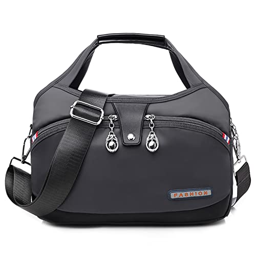 Travistar Umhängetasche Damen - Wasserdicht Nylon Crossbody Bag Damen Arbeitstasche Multi-Tasche, Kleine Handtasche Damen Reisetasche Shopping für Frauen mit Griffen Messenger-Bag von Travistar