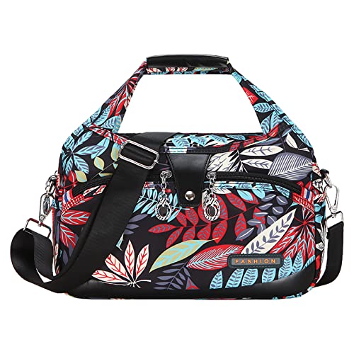 Travistar Umhängetasche Damen - Wasserdicht Nylon Crossbody Bag Damen Arbeitstasche Multi-Tasche, Kleine Handtasche Damen Reisetasche Shopping für Frauen mit Griffen Messenger-Bag von Travistar