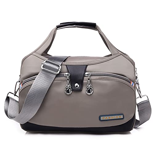 Travistar Umhängetasche Damen - Wasserdicht Nylon Crossbody Bag Damen Arbeitstasche Multi-Tasche, Kleine Handtasche Damen Reisetasche Shopping für Frauen mit Griffen Messenger-Bag von Travistar