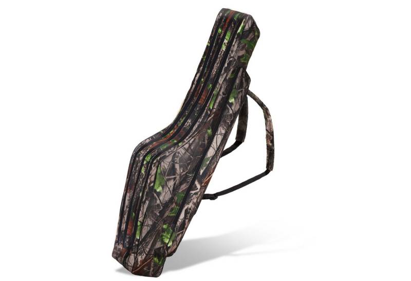 Traxis Angelrutentasche Camo Rutentasche – Futteral mit Reißverschlussfach & Schultergurt von Traxis