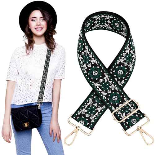 Traziewell Breitem Schultergurt für Damen Taschen Taschengurt Breit Taschenband Verstellbarer Trageriemen Handtasche Schulterriemen für Schultertasche Tragetaschen Handtaschen Taschengurt 1823 von Traziewell