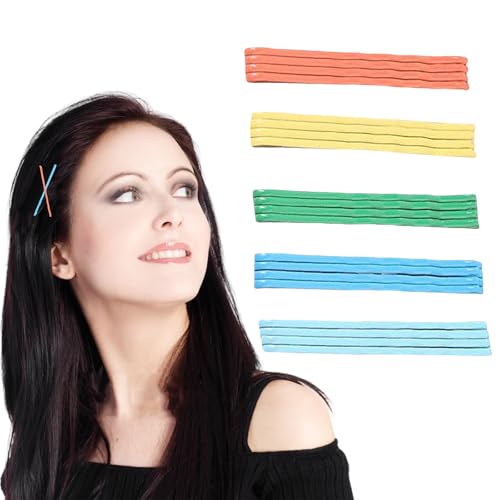 Haarklammern Klein Haarnadel Damen in Einer Wortfarbe Mini Bobby Pins Farbige Haarschmuck Japanisch und Koreanisch Kopfbedeckung Haarpin Klein 0806 von Traziewell