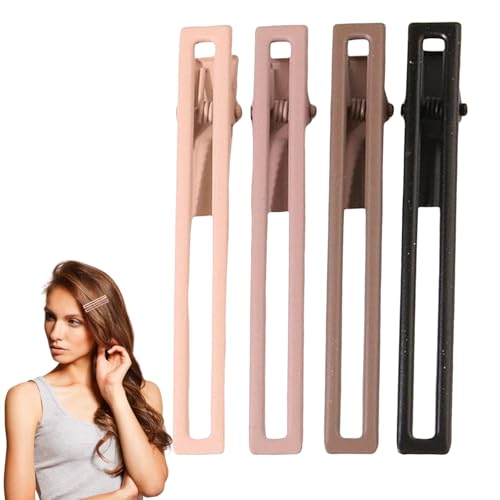 Traziewell Entenschnabel Haarklammern 4 Stück - Haarklammer Haarstyling Zubehör Krokodil Haarspangen für Damen Mischfarbe Haar Accessoires 1010 Traziewell Entenschnabel Haarklammern 4 Stück - Haarklammer Haarstyling Zubehör Krokodil Haarspangen für Damen Mischfarbe Haar Accessoires 1010 von Traziewell