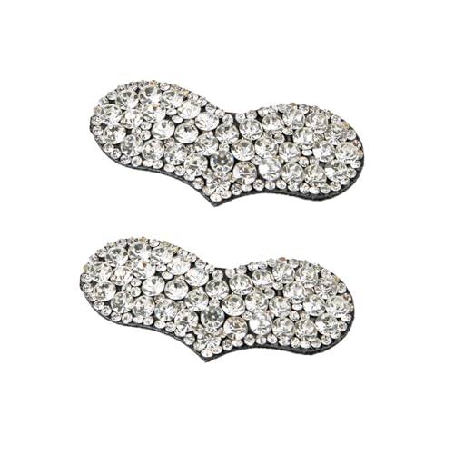 Traziewell Kleine Strass Haarspangen Hair Clips Small Haarklammern Damen Haarspangen Mädchen Herz Geformte Süße Haarspange Schnapphaarspangen Glitzernde Haarstyling Accessoires für Frauen 1322 von Traziewell