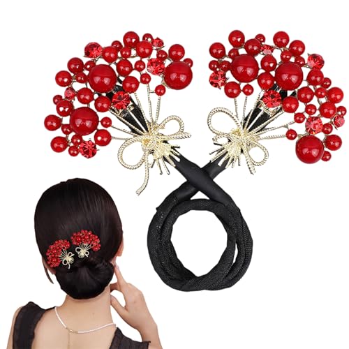 Duttmacher Dünnes Haar Haarknotenmacher - Klein Bun Maker Small Magischer Haarknoten Blumen Hair Bun Maker für Damen 0519 von Traziewell