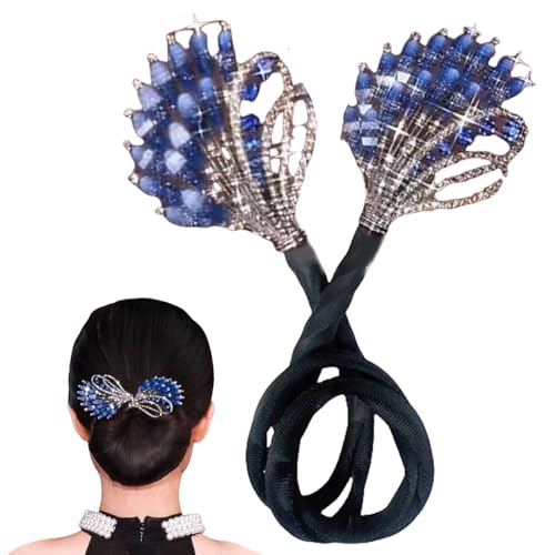 Haarknoten Macher Haarschmuck Damen - Dutt Haarknoten Klein Dutt Maker French Twist Haar Brötchen Styling Braid Halter Werkzeug 0618 von Traziewell