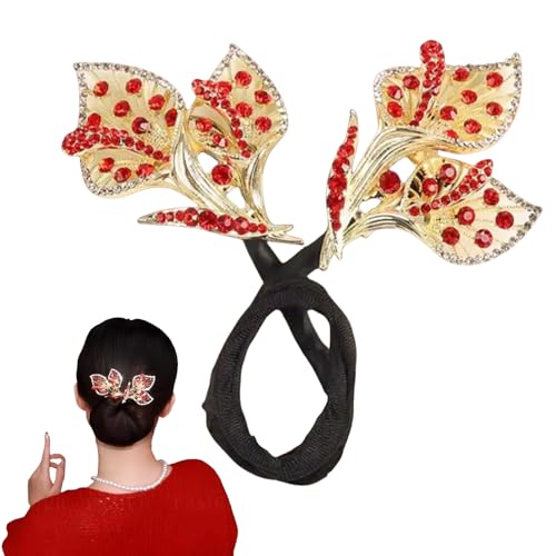 Haarknoten Wickler Hair Bun Maker - Blond Haarknoten Maker Damen Donut Haar Styling Werkzeug für Mädchen Frauen 0625 von Traziewell