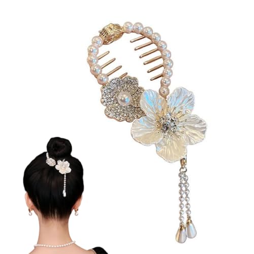 Traziewell Hair Styling Tool Perlen Kopfschmuck Braut Haarschmuck für Frauen und Mädchen Haarstyling Zubehör 0427 von Traziewell