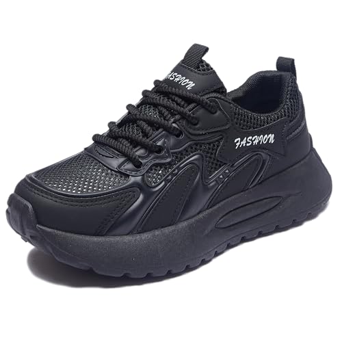 Trcloltc Damen Plattform Sneaker SüßE Chunky Schuh, Komfort Aus Memory Schaum, Atmungsaktives Mesh Mit Baumwollfutter Größe39 20Schwarz Trcloltc Damen Plattform Sneaker SüßE Chunky Schuh, Komfort Aus Memory Schaum, Atmungsaktives Mesh Mit Baumwollfutter Größe39 20Schwarz von Trcloltc