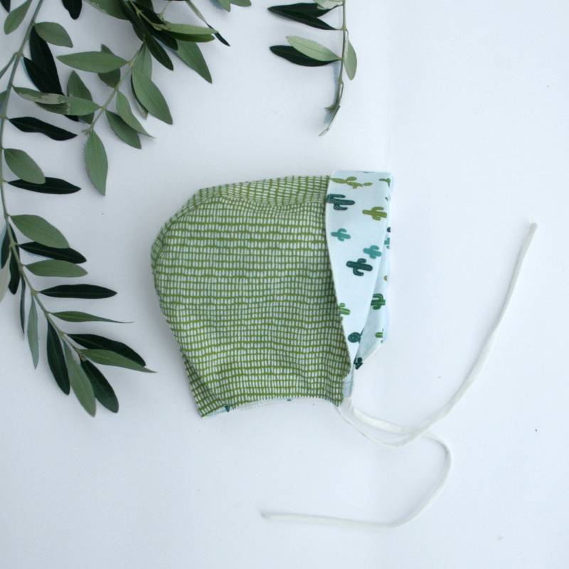 Baby Wendemütze Aus Baumwolle, Kindermütze, Sonnenmütze, Sommermütze von TreMelarance