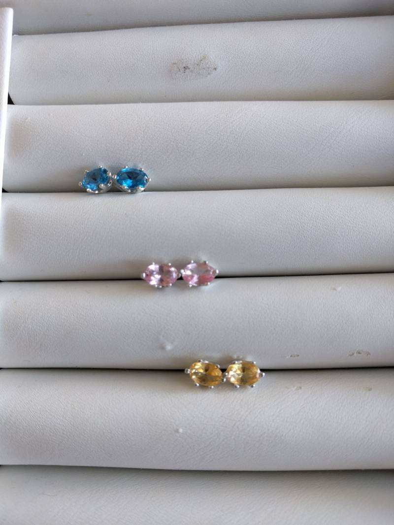 6 X 4 Edelsteinohrringe von TreasureBoxJewel