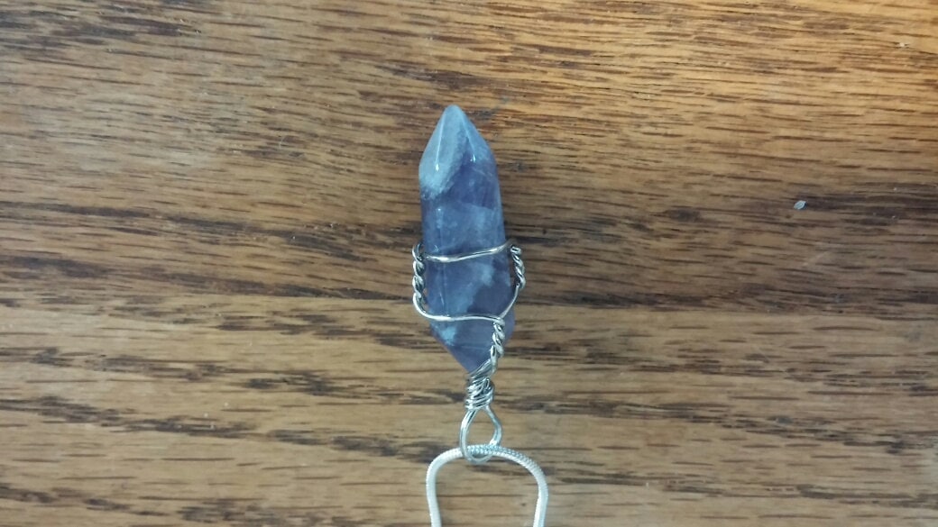 Crystal Draht Umwickelt Anhängern von TreasureBoxJewel