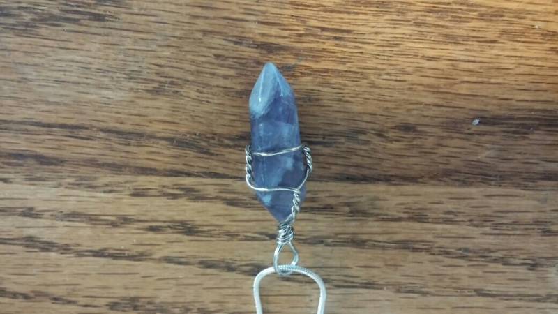 Crystal Draht Umwickelt Anhängern von TreasureBoxJewel