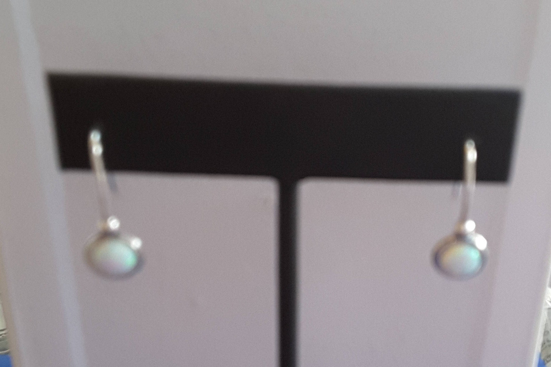 Opal Silber Ohrringe von TreasureBoxJewel