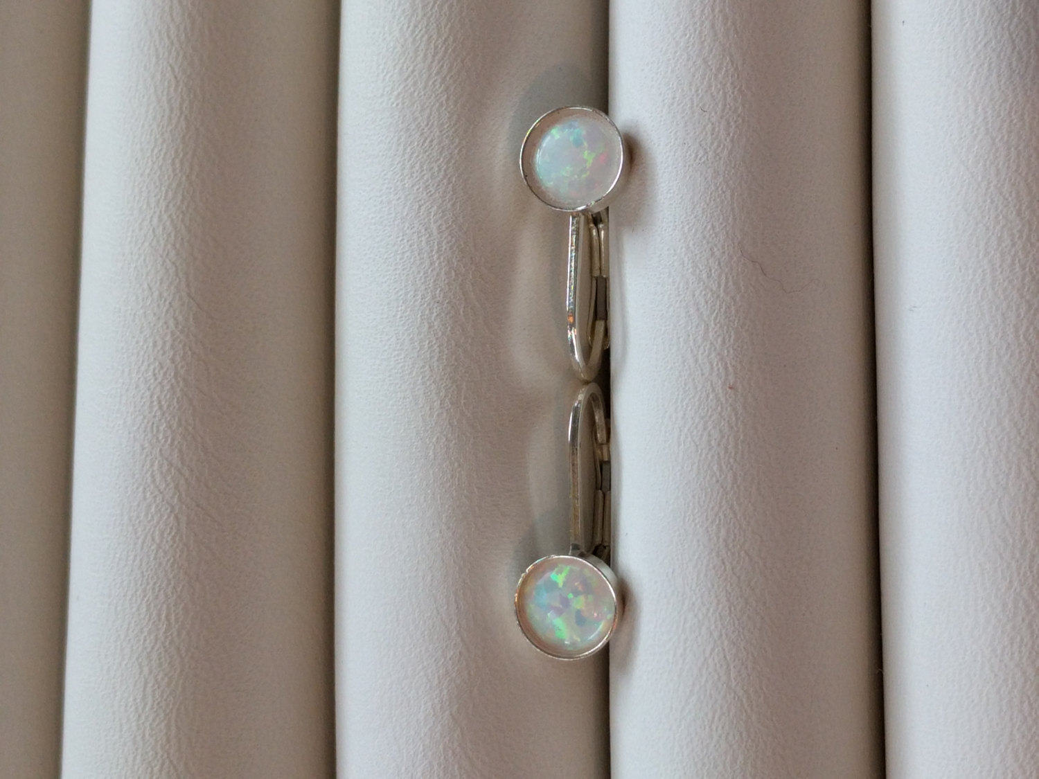 sterling Silber Opal Ohrringe von TreasureBoxJewel