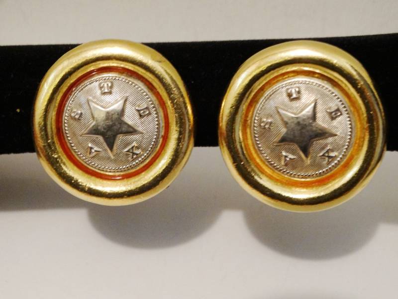 Jbw Signiert Gold & Weiß Ton Clip Auf Earings von TreasureHuntingSpot