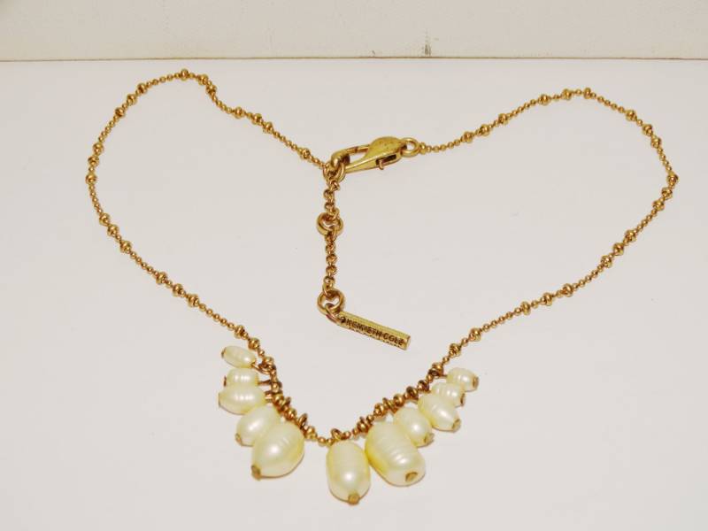 Kenneth Cole Gold Ton Perle 16" Lang W/2" Ext. Halskette von TreasureHuntingSpot