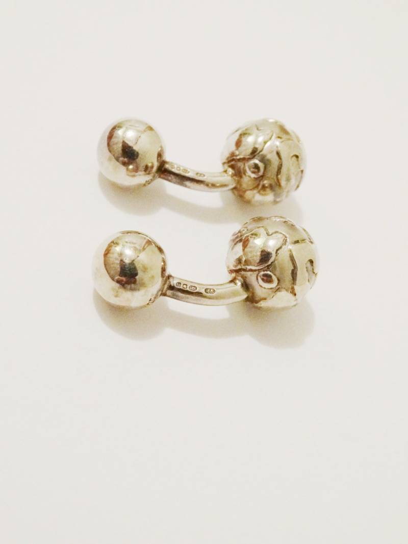 Manschettenknöpfe Aus Massivem 925Er Sterlingsilber von TreasureHuntingSpot