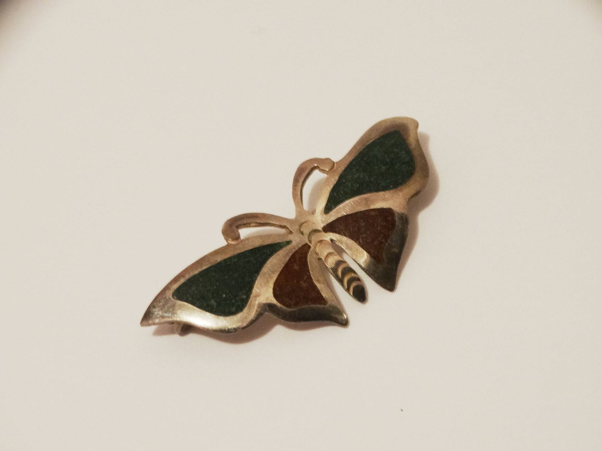 sterling Silber 1 3/4" Schmetterling Brosche sterling Silber 1 3/4" Schmetterling Brosche von TreasureHuntingSpot