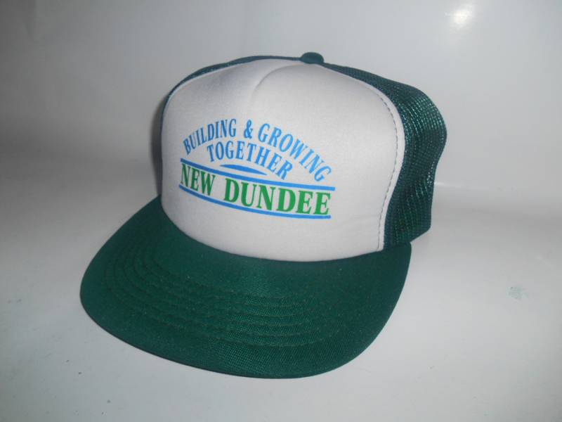 Vintage Dundee-Neubau & Wachsende Zusammen 90Er Jahre Snapback Pom Mütze von TreasureTimeCapsule