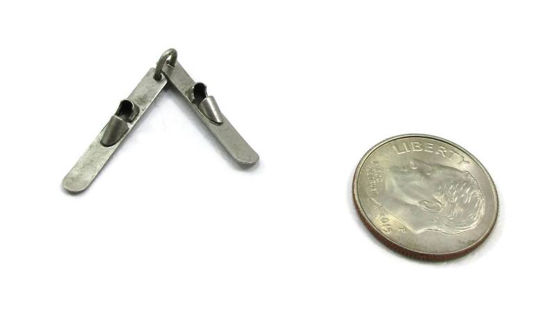 925 Sterling Silber Anhänger Charme Paar Skistj Gmf 1960Er Jahre Vintage Estate Findet Schmuck Designer Gestempelt Geschenkideen von TreasureTrovebyTish