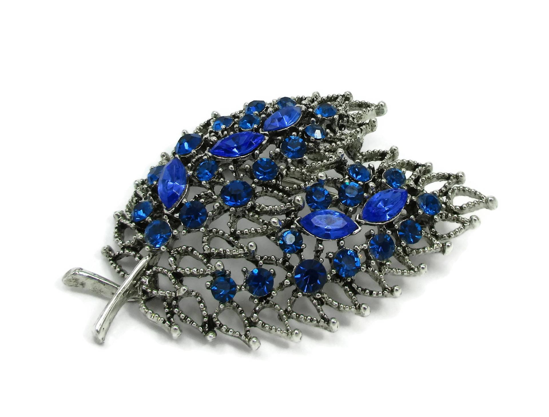 Blau Strass Brosche Silber Ton Floral Spray Vintage Designer Unsigniert Schmuck Geschenkideen Ronc 28 Braut Hochzeitsschmuck Blau Strass Brosche Silber Ton Floral Spray Vintage Designer Unsigniert Schmuck Geschenkideen Ronc 28 Braut Hochzeitsschmuck von TreasureTrovebyTish