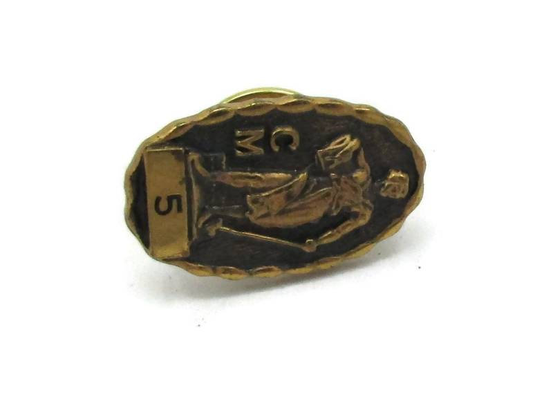 Jostens cm 5 Service Pin Alte Sammler Memorabilia 1980Er Jahre Revers Krawatte Tack von TreasureTrovebyTish