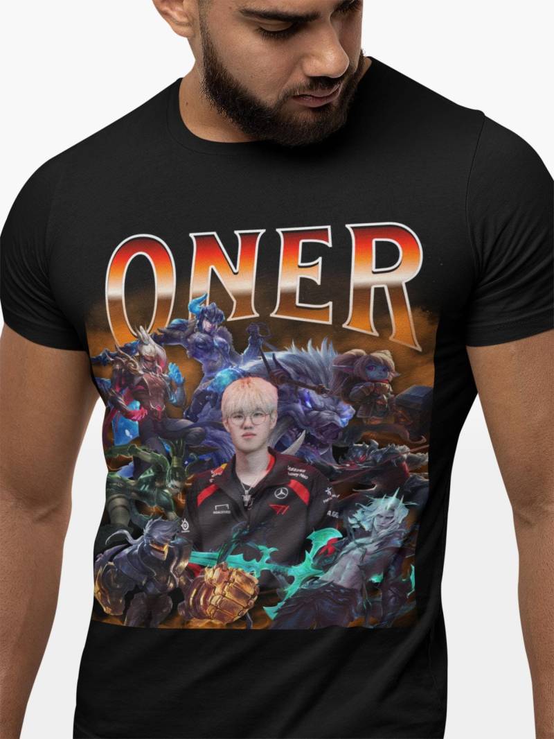 T1 Oner League Of Legends T-Shirt Esports Fan T-Shirt von TreasureVanture