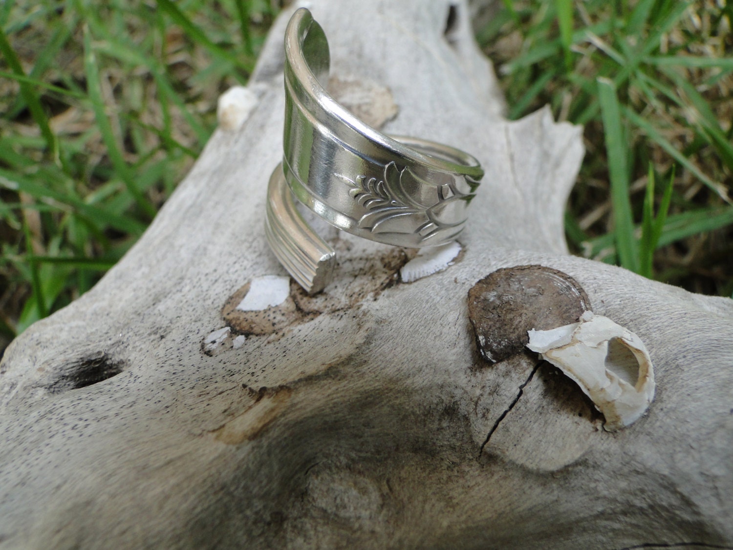 Vintage Silber Swirl Ring Wm Rogers Mfg Co Is Sovereign 1939 Muster von TreasuredSunsets