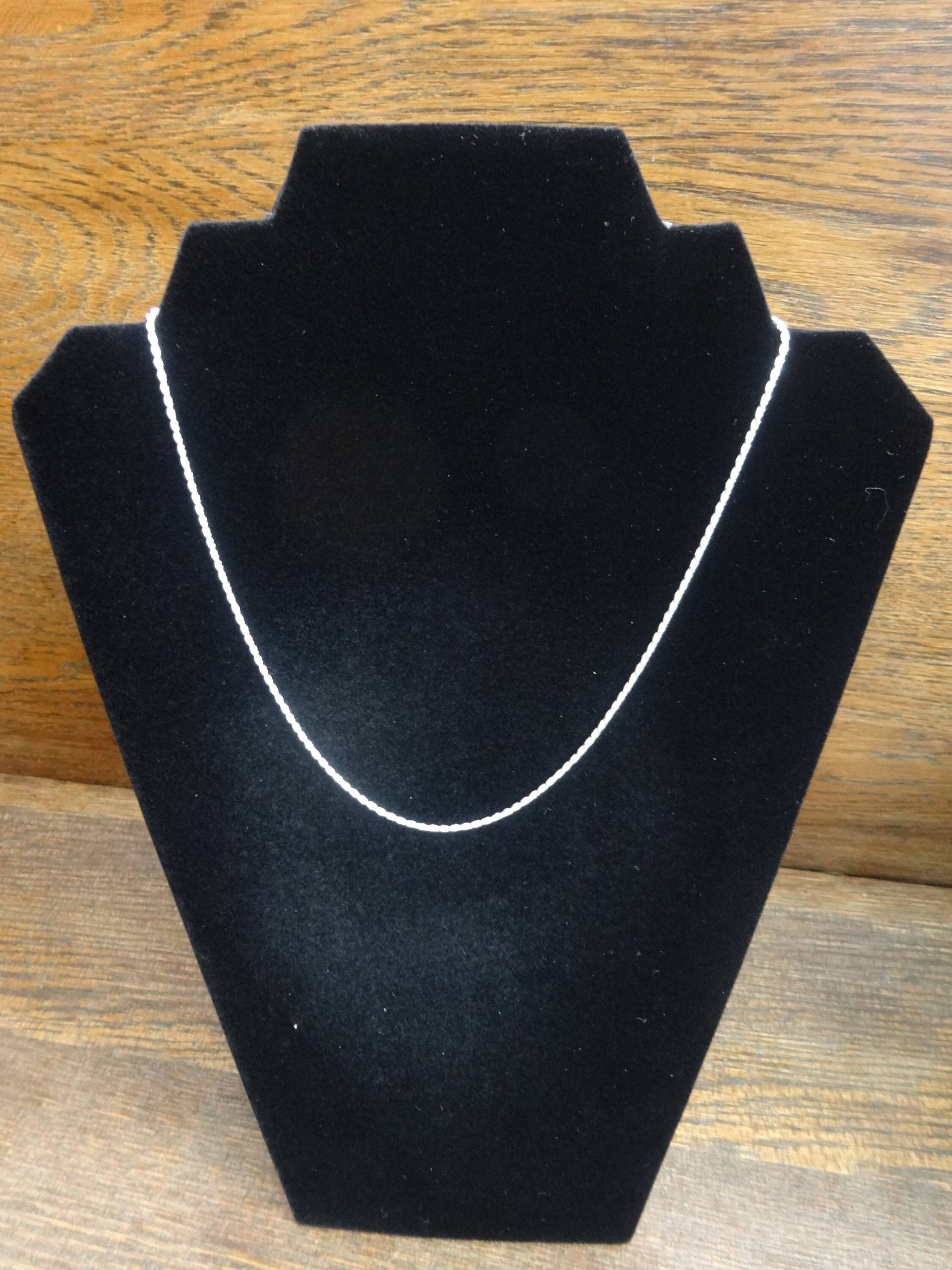 18-Zoll-Seil-Kette-sterling-Silber 18-Zoll-Seil-Kette-sterling-Silber von Treasureisland1977