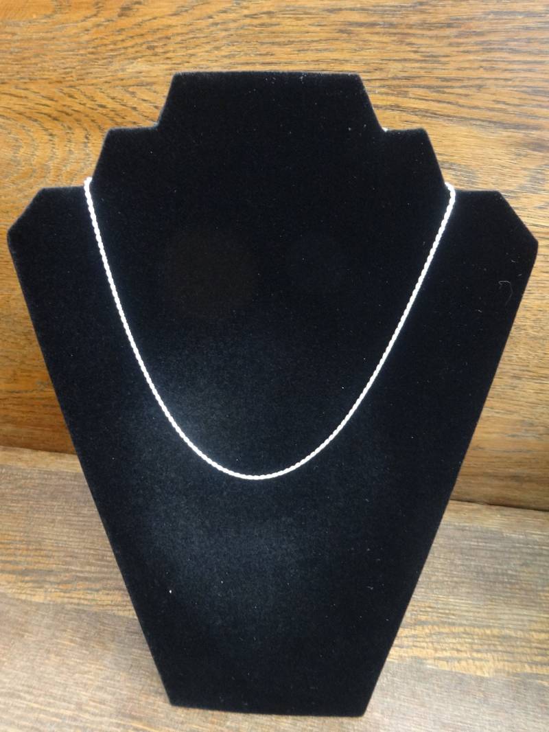 18-Zoll-Seil-Kette-sterling-Silber 18-Zoll-Seil-Kette-sterling-Silber von Treasureisland1977