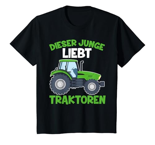 Kinder Lustiges Landwirt Dieser Junge Liebt Traktoren T-Shirt Kinder Lustiges Landwirt Dieser Junge Liebt Traktoren T-Shirt von Trecker Traktor Geschenke