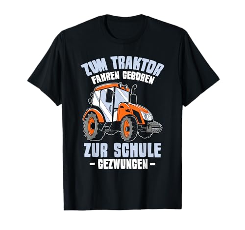 Traktorfahrer Kinder Traktor Trecker Landwirtschaft T-Shirt von Trecker Traktor Kinder Traktorfahrer Design