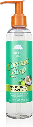 TREE HUT, Feuchtigkeitsspendendes Rasieröl aus Zitrone und Kokosnuss, verhindert Reizungen, mit Haferkörnern und Vitamin E, 227 ml von Tree Hut