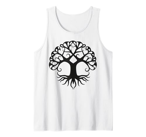 Herren Keltisches Lebensbaum-Symbol mit Knotenmuster Tank Top Herren Keltisches Lebensbaum-Symbol mit Knotenmuster Tank Top von Tree Roots Collective