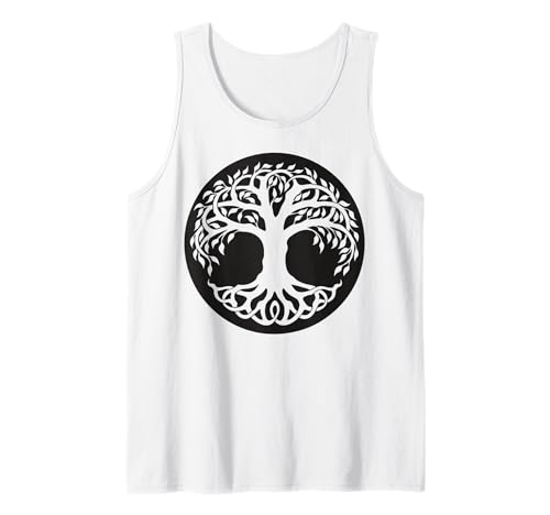 Herren Keltisches Lebensbaum-Symbol mit Knotenmuster Tank Top Herren Keltisches Lebensbaum-Symbol mit Knotenmuster Tank Top von Tree Roots Collective
