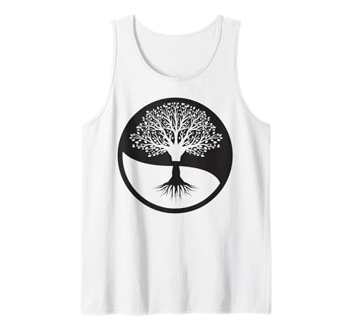 Herren Keltisches Lebensbaum-Symbol mit Knotenmuster Tank Top Herren Keltisches Lebensbaum-Symbol mit Knotenmuster Tank Top von Tree Roots Collective