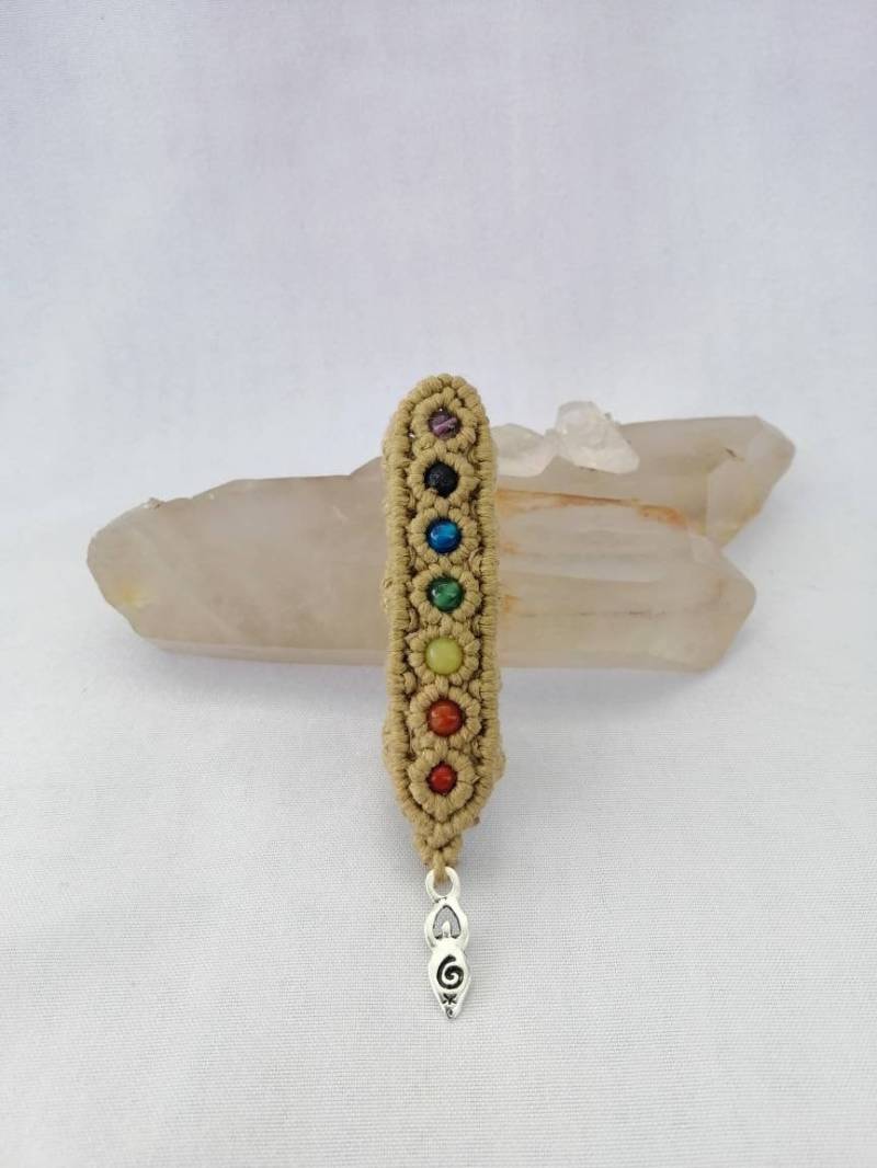 stein Chakra Dreadlock Perle von TreeOfStones