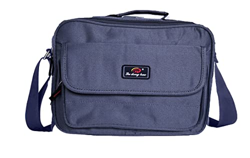 Treend24 Herren Umhängetasche 4 fächer Flugbegleittasche Schultertasche Unisex Messenger bag Navyblau Hochschule von Treend24