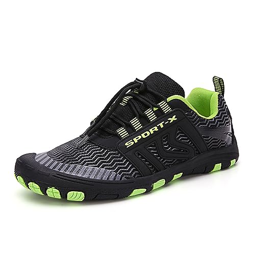 Treer Barfussschuhe Herren Damen Outdoor Strandschuhe Badeschuhe Segelschuhe Wasserschuhe Barfusslaufschuhe Sommer Zehenschuhe Neoprenschuhe Wassersport Schuhe von Treer