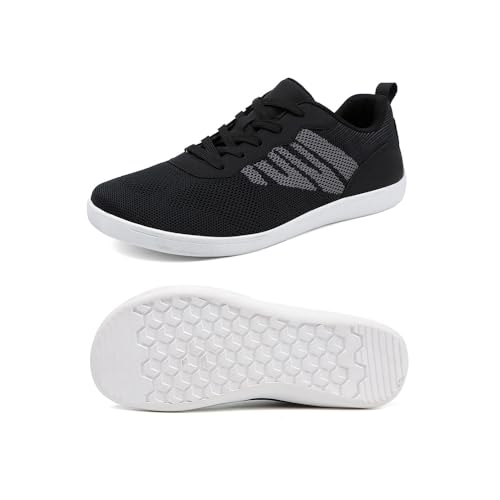 Treer Breite Barfußschuhe Damen, Barfussschuhe rutschfest Atmungsaktive Barfußschuhe Flache, Barfussschuhe Sommer Minimalistische Trekkingschuhe Wanderschuhe, Einfacher Stil Treer Breite Barfußschuhe Damen, Barfussschuhe rutschfest Atmungsaktive Barfußschuhe Flache, Barfussschuhe Sommer Minimalistische Trekkingschuhe Wanderschuhe, Einfacher Stil von Treer