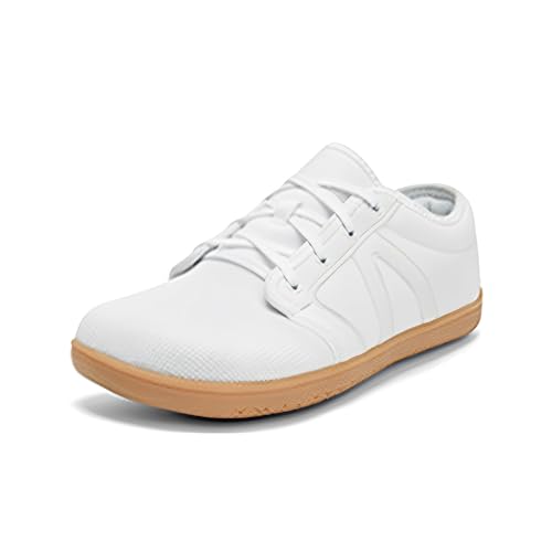 Treer Breite Barfußschuhe Herren, Barfussschuhe rutschfest Atmungsaktive Barfußschuhe Flache, Barfussschuhe Sommer Minimalistische Trekkingschuhe Wanderschuhe, Einfacher Stil von Treer