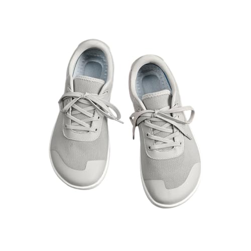 Treer Breite Barfußschuhe Herren, Barfussschuhe rutschfest Atmungsaktive Barfußschuhe Flache, Herren Barfussschuhe Sommer Minimalistische Trekkingschuhe Wanderschuhe von Treer