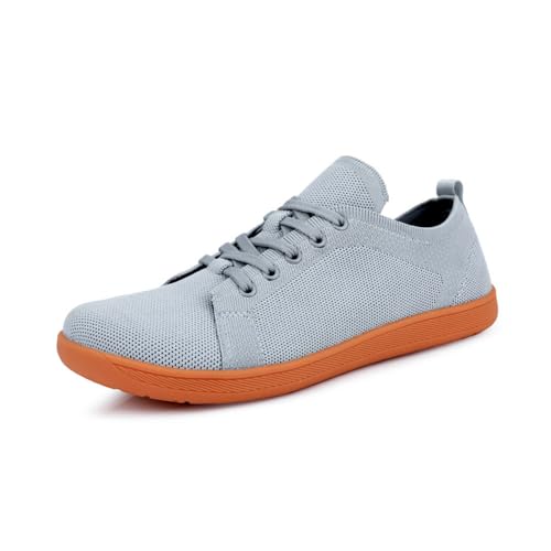 Treer Breite Barfußschuhe Herren, Einfarbig Barfussschuhe rutschfest Atmungsaktive Barfußschuhe Flache, Barfussschuhe Sommer Minimalistische Trekkingschuhe Wanderschuhe Treer Breite Barfußschuhe Herren, Einfarbig Barfussschuhe rutschfest Atmungsaktive Barfußschuhe Flache, Barfussschuhe Sommer Minimalistische Trekkingschuhe Wanderschuhe von Treer